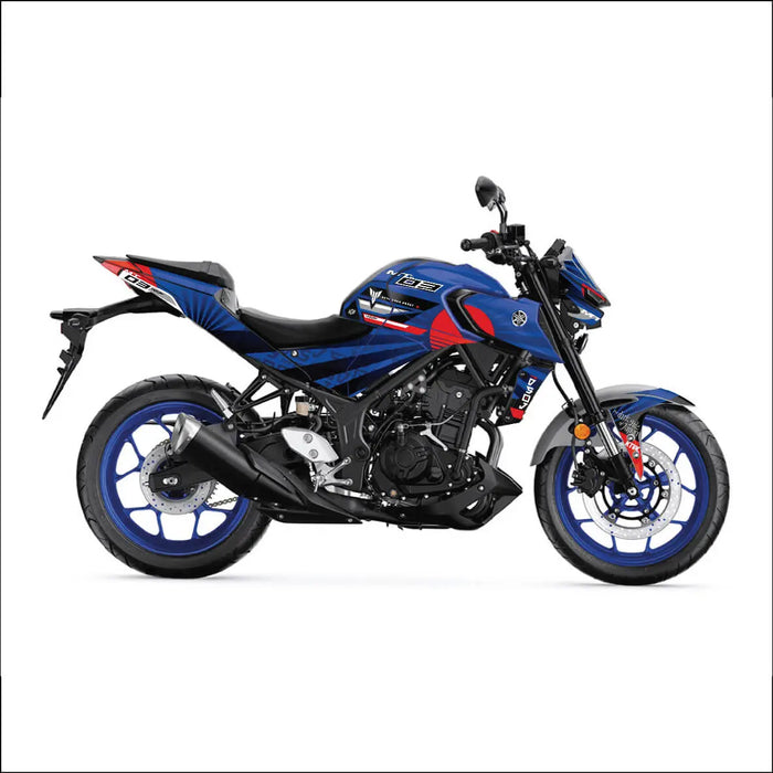 YAMAHA MT03 Sun Rays Graphic Kit 2014-2024 Models Bikerz Kingdom