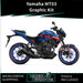 YAMAHA MT03 Graffiti Graphic Kit 2014-2024 Models Bikerz Kingdom