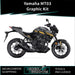 YAMAHA MT03 Graffiti Graphic Kit 2014-2024 Models Bikerz Kingdom