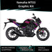 YAMAHA MT03 Vibrant Graphic Kit 2014-2024 Models Bikerz Kingdom