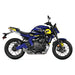 YAMAHA MT07 2025 Blue Sunrays Graphics Kit 2025 Model Decal Set Bikerz Kingdom