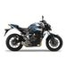 YAMAHA MT07 White and Brilliant Blue Graphic Kit 2014-2024 Bikerz Kingdom
