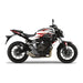 YAMAHA MT07 Funky White and Red Graphic Kit 2014-2024 Bikerz Kingdom
