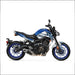 YAMAHA MT09 White Midnight Blue Graphic Kit 2014-2024 Bikerz Kingdom