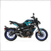 YAMAHA MT09 Red Teal Blue Graphic Kit 2014-2024 Bikerz Kingdom