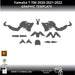 Yamaha T 700 2020-2021-2022 Motorcycle 1:1 Vector Graphic Template Bikerz Kingdom