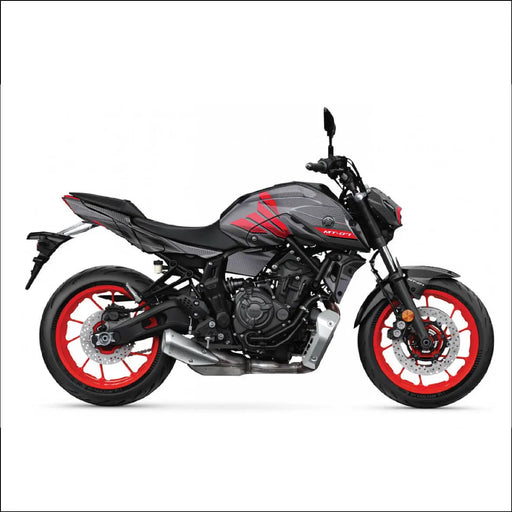 YAMAHA MT07 2021 - 2024 Graphic Kit |  Wings Design MT07 Decal Set Bikerz Kingdom