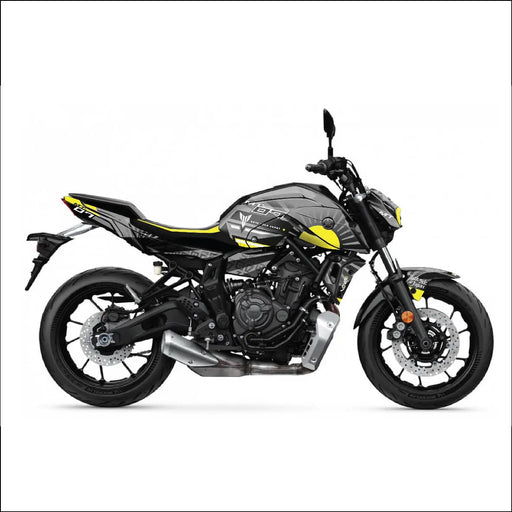 YAMAHA MT07 Graphics Kit 2021 - 2024 Sun Rays Design MT07 Decal Set Bikerz Kingdom