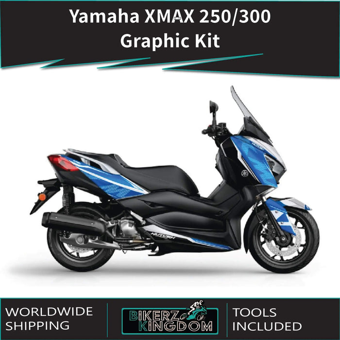 YAMAHA XMAX Lined Design Graphic Kit 2018-2020 Bikerz Kingdom