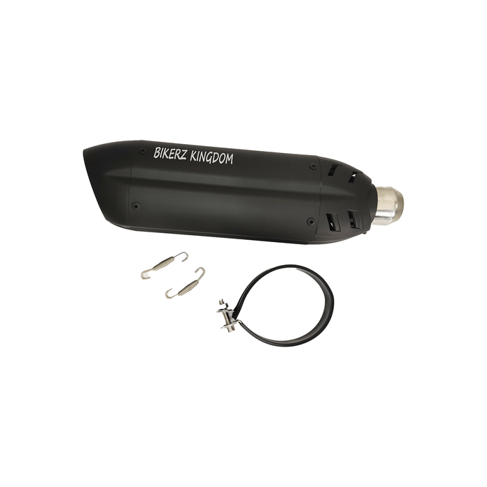Bikerz Kingdom Black Titanium Performance Exhaust