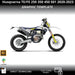 Husqvarna TE/FE 2020-2023 1:1 Vector Graphic Template Bikerz Kingdom