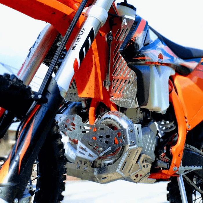 Bash / Skid Plate With Pipe Guard fits KTM / Husqvarna 2017-2019 Models