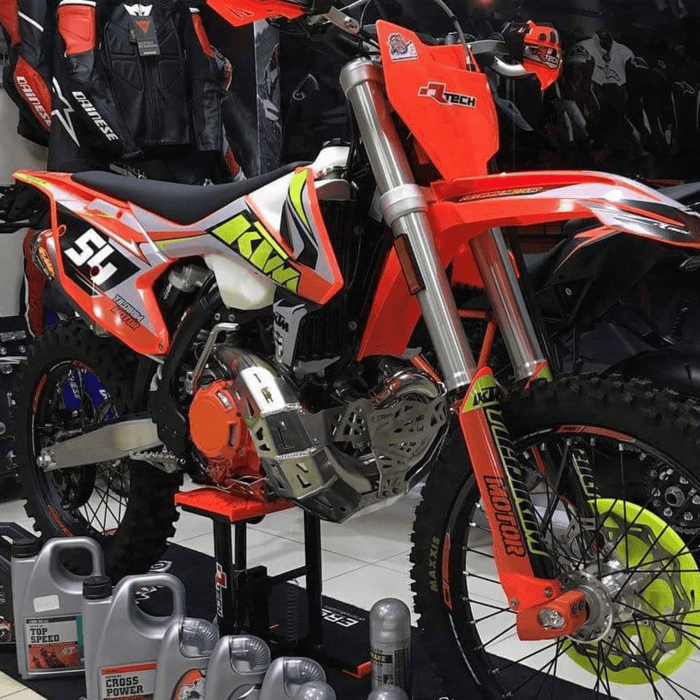 Bash / Skid Plate With Pipe Guard fits KTM / Husqvarna 2017-2019 Models