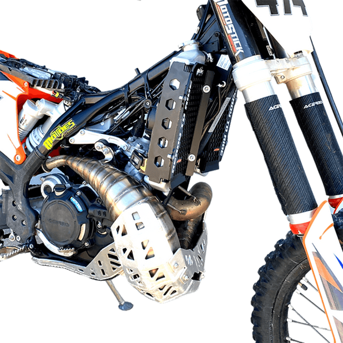 Durable Black Model Radiator Guard fits KTM 2020 -2025