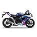 SUZUKI GSX-R 600 / 750 Graphic Kit fits GSX-R 600 2008-2024 Models Bikerz Kingdom