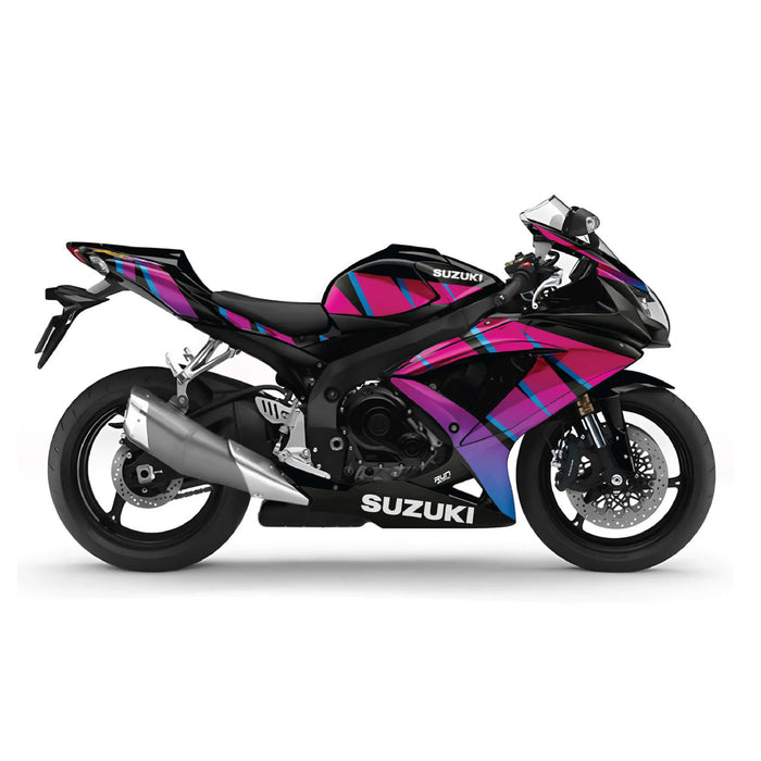 SUZUKI GSX-R 600 / 750 Graphic Kit fits GSX-R 600 2008-2024 Models Bikerz Kingdom