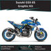 SUZUKİ GSX-8S Camo Graphic Kit 2023-2024 Models Bikerz Kingdom