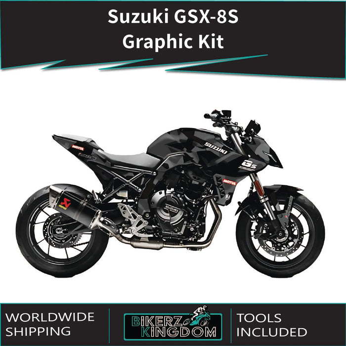 SUZUKİ GSX-8S Camo Graphic Kit 2023-2024 Models Bikerz Kingdom