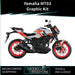YAMAHA MT03 Graphic Kit 2014-2024 Models Bikerz Kingdom