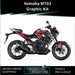 YAMAHA MT03 Graphic Kit 2014-2024 Models Bikerz Kingdom