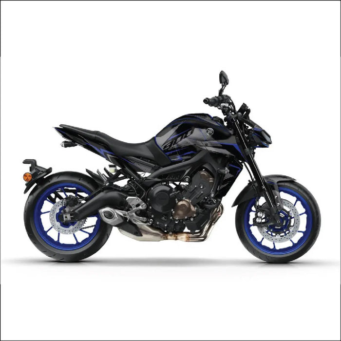 YAMAHA MT09 Red Grey Blue Graphic Kit 2014-2024 Bikerz Kingdom