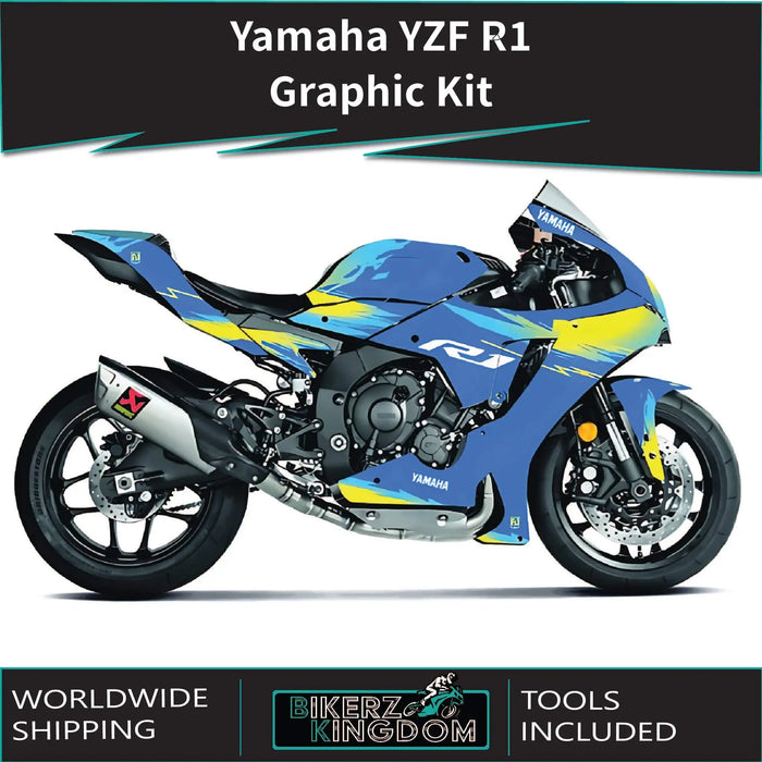 Yamaha YZF R1 Mystic Graphic Kit 2020-2024 Models Bikerz Kingdom