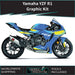 Yamaha YZF R1 Mystic Graphic Kit 2020-2024 Models Bikerz Kingdom