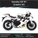 Yamaha YZF R7 Paint Splat Graphic Kit 2021-2025 Models Bikerz Kingdom