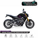 PREMIUM RANGE Yamaha MT09 Purple Graphic Kit fits 2017 - 2020 Bikerz Kingdom