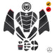 GripPatch 6D Gel Carbon Look Full Bike Protection Kit grippatch
