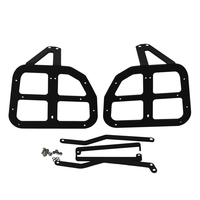 Bajaj Pulsar NS200 Metal Side Case Baggage Pannier Rack Bikerz Kingdom
