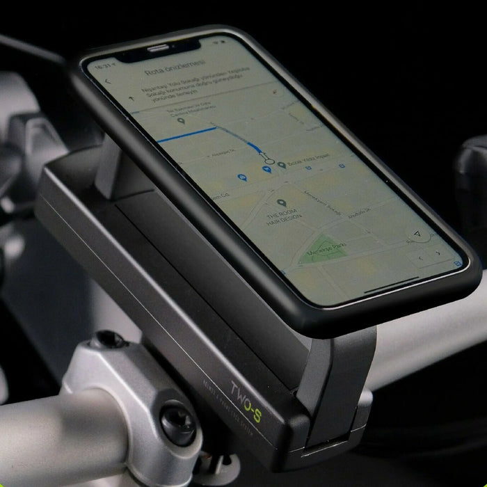 2 in 1 Motorcycle Phone Holder and Helmet Lock System Universal and Durable Bikerz Kingdom