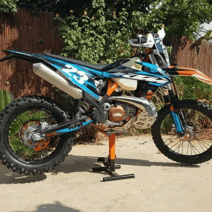 Bash / Skid Plate With Pipe Guard fits KTM 2020 - 2023 2T 250/300